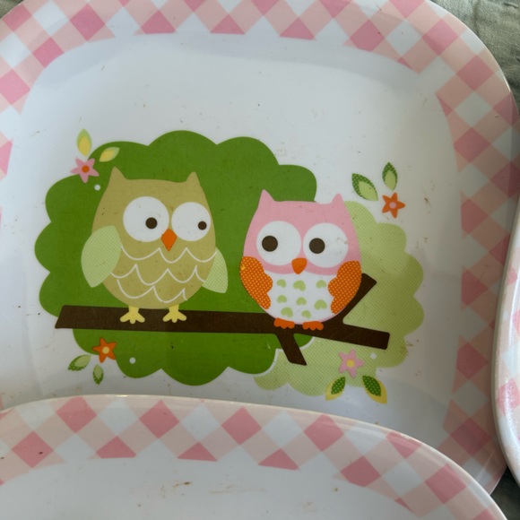 Circo kids melamine plates, set of 5. - Picture 5 of 8